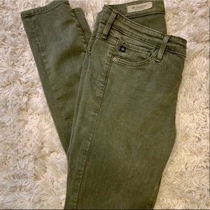 Adriano Goldschmied AG Olive Jeans